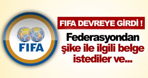 FIFA devreye girdi!